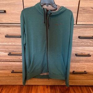 Nike Teal and Gray Dri-FIT Jacket